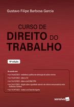 Livro - Curso de direito do trabalho - 19ª edição 2024