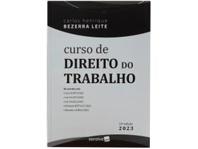 Livro Curso de Direito Do Trabalho Carlos Henrique Bezerra Leite