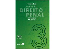 Livro Curso de Direito Penal Parte Especial Vol 3 Fernando Capez
