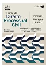 Livro - Curso de direito processual civil - 2ª edição de 2017