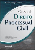 Livro - Curso de Direito Processual Civil - 3ª Edição 2019