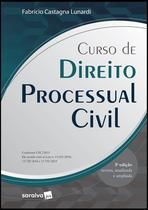 Livro - Curso de direito processual civil - 3ª edição de 2019