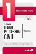 Livro - Curso de Direito Processual Civil - Teoria Geral - Vol.1 - 22ª Edição 2025