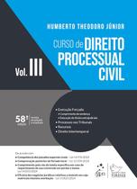 Livro - Curso de Direito Processual Civil Vol.3 - 58ª Edição 2025