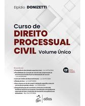 Livro - Curso de Direito Processual Civil - Vol.Único - 28ª Edição - 2025