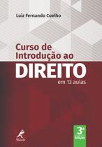 Livro - Curso de introdução ao direito