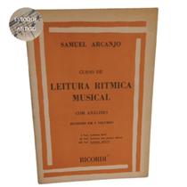 Livro curso de leitura rítmica musical vol 3 - samuel arcanjo (estoque antigo)