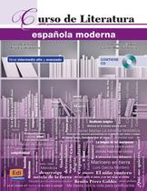 Livro - Curso de literatura espanola moderna + CD