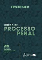 Livro - Curso de Processo Penal - 32ª Edição 2025