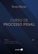 Livro - Curso de Processo Penal - 8ª edição 2023