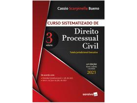 Livro Curso Sistematizado de Direito Processual Civil Cassio Scarpinella Bueno