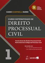 Livro - Curso Sistematizado de Direito Processual Civil - Vol.1 - 16ª Edição 2026