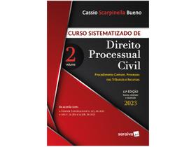 Livro Curso Sistematizado de Direito Processual Civil Vol 2 Cassio Scarpinella Bueno