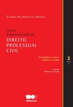 Livro - Curso sistematizado de direto processual civil 2 - Tomo I - 7ª edição de 2014