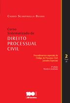 Livro - Curso sistematizado de direto processual civil 2 - Tomo II - 3ª edição de 2014