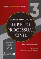 Livro - Curso Sistematizado de Direto Processual Civil - Vol.3 - 14ª Edição 2025