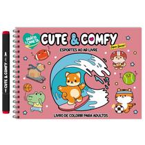 Livro - Cute & Comfy Super Special - Livro de Colorir Adulto - Esportes ao Ar Livre