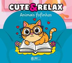 Livro - Cute & Relax - Animais fofinhos Livro - Cute & Relax - Animais fofinhos