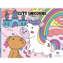 Livro - Cute Unicorns - Para Colorir Livro - Cute Unicorns - Para Colorir