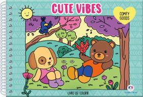 Livro - Cute Vibes - Livro de Colorir