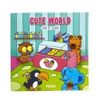 Livro - Cute World - Livro de Colorir