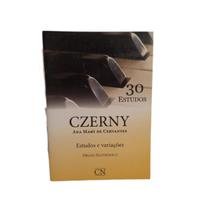 Livro czerny 30 estudos - órgão eletrônico - ana mary de cervantes - RICORDI