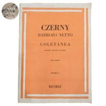 Livro czerny barrozo netto coletanea para piano volume 4