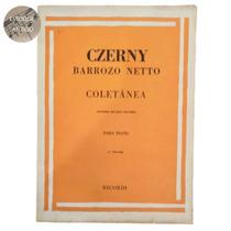 Livro czerny barrozo netto coletanea para piano volume 6