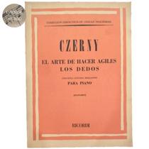 Livro czerny el arte de hacer agiles los dedos para piano buonamici