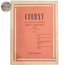 Livro czerny la nuova scuola della velocita 30 studi op.834 per pianoforte (buonamici) - RICORDI