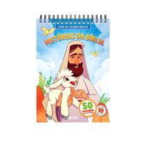 livro d colorir bíblico - historias da bíblia