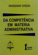 Livro Da Competência em Matéria Administrativa Livro Da Competência em Matéria Administrativa