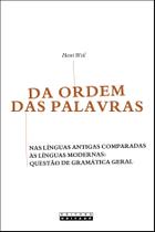Livro - Da ordem das palavras