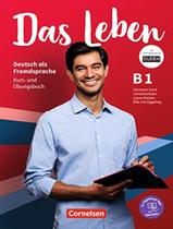 Livro - Das Leben B1 - Kurs- Und Ubungsbuch + Pageplayer-App Inkl. Audios, Videos, Texten Und Ubungen