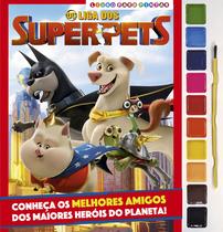 Livro - DC Liga dos Superpets Livro para Pintar com Aquarela