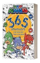 Livro de 365 Atividades e Colorir Pinta Infantil Vários Personagens - MAGIC KIDS