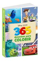 Livro de 365 Atividades e Colorir Pinta Infantil Vários Personagens