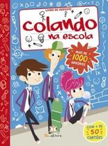 Livro de adesivo - colando na escola - BLU EDITORA Livro de adesivo - colando na escola - BLU EDITORA