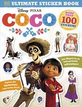 Livro de adesivos DK Disney Pixar Coco com mais de 60 adesivos