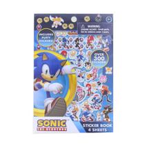 Livro de adesivos Innovative Designs Sonic The Hedgehog 300+ Livro de adesivos Innovative Designs Sonic The Hedgehog 300+