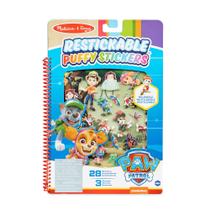 Livro de adesivos Melissa & Doug PAW Patrol reutilizável Puffy 3+ Livro de adesivos Melissa & Doug PAW Patrol reutilizável Puffy 3+