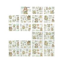 Livro de Adesivos para Meninas - Série Querida - 20 Peças com 4 Estilos Livro de Adesivos para Meninas - Série Querida - 20 Peças com 4 Estilos