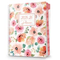 Livro de agenda CRANBURY 2025-2026 21,59x27,94 cm 12 meses Livro de agenda CRANBURY 2025-2026 21,59x27,94 cm 12 meses