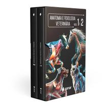 Livro de Anatomia e Fisiologia Veterinária vol. 1 e 2 Editora Sanar Lançamento