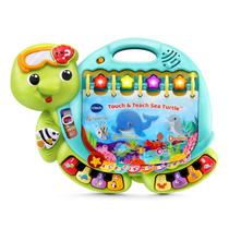 Livro de aprendizagem interativo VTech Touch and Teach Sea Turtle