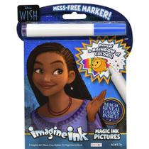 Livro de atividades Bendon Disney Wish Imagine Ink com marcador