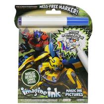Livro de atividades Bendon Transformers Imagine Ink w/ Marker