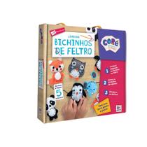 Livro de Atividades Bichinhos de Feltro com Acessórios