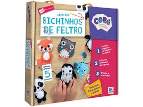 Livro de Atividades Bichinhos de Feltro com Acessórios