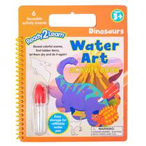 Livro de atividades de arte aquática READY 2 LEARN Dinossauros 6 atividades